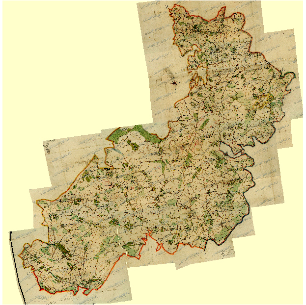 Карта шуберта орловской. Болховский уезд Орловской губернии. Карта Болховского уезда Орловской губернии. Тайчуковский стан Орловского уезда. Границы Орловской губернии в 1904